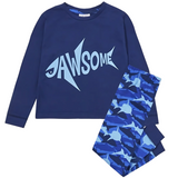 'Jawsome' Shark Print Pyjamas