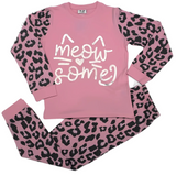 'Meow Some' Slogan Pyjamas