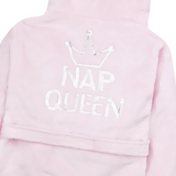 'Nap Queen' Sequin Slogan Dressing Gown