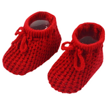 Red Baby Booties