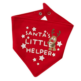 'Santa's Little Helper' Hat, Bib & Socks Set