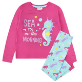 'Sea You In The Morning' Seahorse Pyjamas